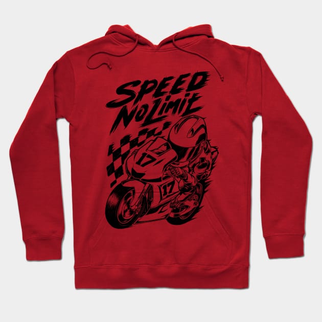 Speed no Limit Hoodie by BNXKT